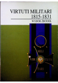 Virtuti Militari 1815 1831 wybór źródeł tom II