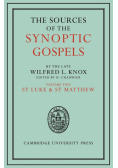 The Sources of the Synoptic Gospels