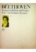 Beethoven Sonaty na fortepian i skrzypce 1