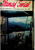 Magazyn geograficzny Poznaj Świat 1970  numer 1 do 12