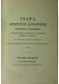 Volumina legum Tom VII Reprint z 1860 r