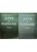 Język i poznanie 2 tomy