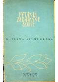 Pytania zadawane sobie