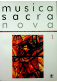 Musica Sacra Nova rok I numer 1