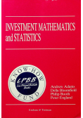 Investment Mathematics and Statistics