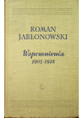 Jabłonowski Wspomnienia 1905 - 1928
