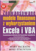 Zaawansowane modele finansowe z wykorzystaniem Excela i VBA plus płyta CD