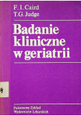 Badanie kliniczne w geriatrii