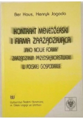 Kontrakt menedżerski i firma zarządzająca