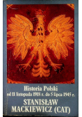 Historia Polski od 11 listopada 1918 r. do 17 września 1939 r.