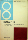 Roczniki województwa rzeszowskiego za lata 1970 1972