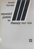 Wywiad polski w Rzeszy 1933 - 1939
