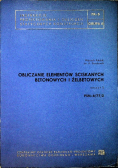 Obliczanie Elementów Ściskanych Betonowych PSN 6 / 77 / 2