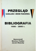 Przegląd kawalerii i broni pancernej Bibliografia 1956 2000