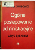 Ogólne postepowanie administracyjne