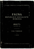 Fauna Republicii Socialiste Romania Insecta volumul IX