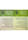 Śląskie Studia Historyczno - Teologiczne tom 41 / 2 i 42 / 1