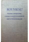 Umowa Spoleczna Uwagi o Rządzie Polskim List o Widowiskach