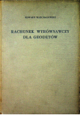 Rachunek wyrównawczy dla geodetów