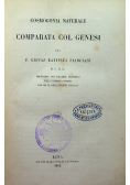 Cosmogonia naturale Comparata col genesi 1862 r.