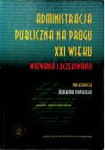 Administracja publiczna na progu XXI wieku