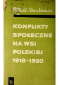 Konflikty społeczne na wsi polskiej 1918 -1920