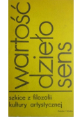 Wartość dzieło sens