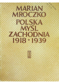 Polska myśl zachodnia 1918 - 1939