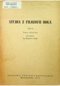Studia z filozofii Boga tom II