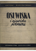Osuwiska i zjawiska pokrewne