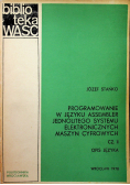 Programowanie w języku Assembler jednolitego systemu elektronicznych maszyn cyfrowych, Część II opis języka