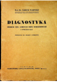 Diagnostyka chorób uszu górnych dróg oddechowych i przełyku 1938 r