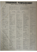 Tygodnik Powszechny nr 1 do 52 1962