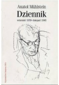 Dziennik wrzesień 1939 - listopad 1940
