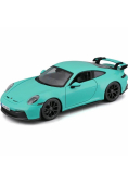 Porsche 911 GT3 mint green 1:24 BBURAGO