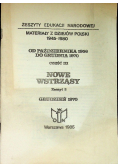 Zeszyty edukacji narodowej Część III Nowe wstrząsy Zeszyt 2