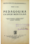 Pedagogika eksperymentalna 1926r
