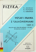 Fizyka wzory i prawa z objaśnieniami Część II