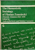 The humanistic sociology of Florian Znaniecki