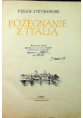 Pożegnanie z Italią