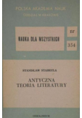 Antyczna teoria literatury