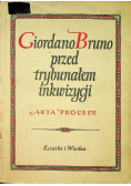 Giordano Bruno przed trybunałem inkwizycji Akta procesu