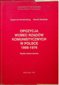 Opozycja wobec rządów komunistycznych w Polsce 1956 - 1976 Wybór dokumentów