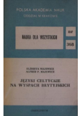 Języki celtyckie na wyspach brytyjskich