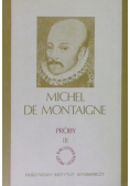 Michel de Montaigne Próby Tom III
