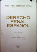 Derecho penal espanol