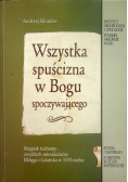 Wszystka spuścizna w Bogu spoczywającego
