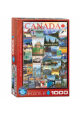 Puzzle 1000 Stare plakaty, Kanada