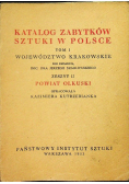 Katalog zabytków sztuki w Polsce Tom I Zeszyt 12