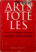 Arystoteles dzieła wszystkie tom VII